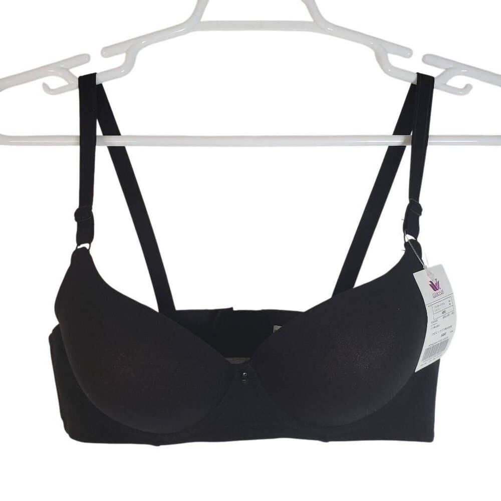 NWT Wacoal Padded Contour Underwire Push-up T-shirt Bra Black Size‎ 80A 36A